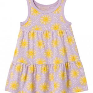 13217565 Φόρεμα μακό αμάνικο all over print