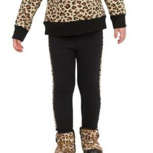 15-123334-2 Κολάν με animal ρίγα στο πλάι ,κορίτσι παιδικό