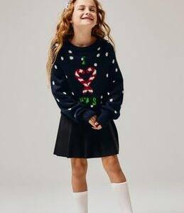 13222695  Φούστα δερματίνη με πιέτα, κορίτσι εφηβικό