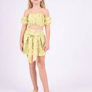 242046 Σετ σόρτς με τοπ μπλουζάκι ,κορίτσι εφηβικό