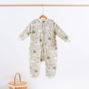 311011 Υπνόσακος , βαμβακερός με αποσπώμενα μανίκια , και φερμουάρ