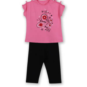 33225 Σετ κολάν κάπρι με κοντομάνικο μπλουζάκι