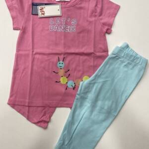 33425 Σετ κολάν κάπρι με κοντομάνικο μπλουζάκι