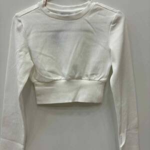 10061949 Παιδικό μπλουζάκι ριπ tiffosi, crop με φαρδύ λάστιχο στη μέση