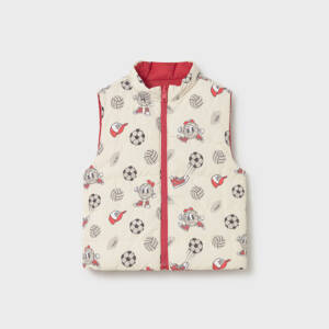 26-01313 Βρεφικό αμάνικο μπουφάν ,δύο όψεων, mayoral