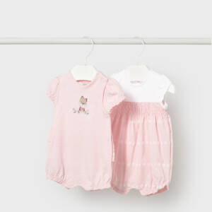 26-01705 Βρεφικό φορμάκι ,σετ 2τμχ, mayoral