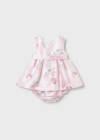 26-01881 Βρεφικό φόρεμα αμπιγιέ με βρακάκι, mayoral