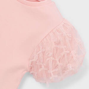 26-03001 Παιδικό μπλουζάκι κοντομάνικο με τούλι, mayoral