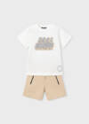 26-03606 Παιδικό σετ βερμούδα με στάμπα, mayoral