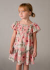 26-03932 Παιδικό φόρεμα λινό , mayoral