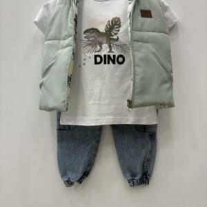 266814 Παιδικό σετ παντελόνι , 3τμχ ,hashtag