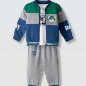 254608 Βρεφικό σετ φόρμας 3τμχ , Hashtag