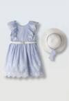 266208 Παιδικό φόρεμα ebita  με καπέλο