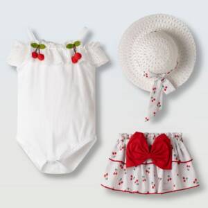 266523 Βρεφικό σετ φούστα με κορμάκι, ebita