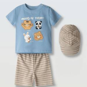 266612 Βρεφικό σετ βερμούδα, Hashtag