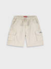 12-226115-2 Παιδική , λινή βερμούδα με πλαινές τσέπες, energiers