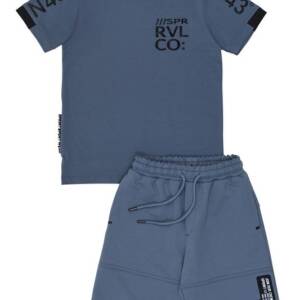 261-3010 Παιδικό σετ βερμούδα sprint, με στάμπα