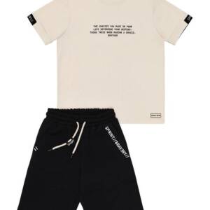 261-3015 Παιδικό σετ βερμούδα sprint, με στάμπα