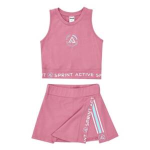 261-4012 Παιδικό σετ φούστα-σόρτς sprint, με αμάνικο μπλουζάκι