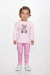 2611111 Παιδικό σετ κολάν με μακρυμάνικο λεπτό μπλουζάκι, joyce