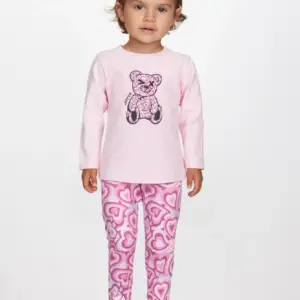 2611111 Παιδικό σετ κολάν με μακρυμάνικο λεπτό μπλουζάκι, joyce