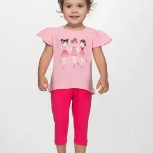 2611116 Παιδικό σετ κολάν με τύπωμα στο μπλουζάκι, joyce