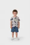 2612119 Παιδικό σετ βερμούδα με τύπωμα στο μπλουζάκι, joyce