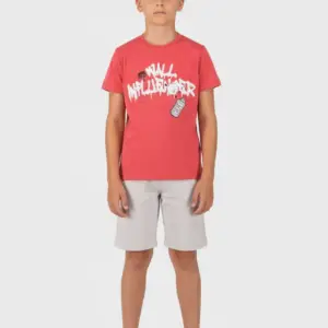 2614126 Παιδικό σετ βερμούδα με τύπωμα μπροστά, joyce