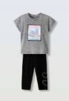 266002 Παιδικό σετ κολάν με στάμπα στο μπλουζάκι, ebita