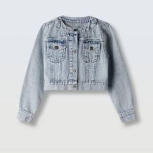 266026 Παιδικό μπουφάν τζιν με στράς, ebita