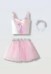 266234 Παιδικό σετ φούστα τουτού με τοπάκι και στέκα, ebita