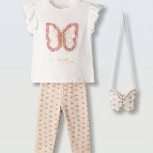 266251 Παιδικό σετ κολάν ρίπ ,με τσαντάκι, ebita