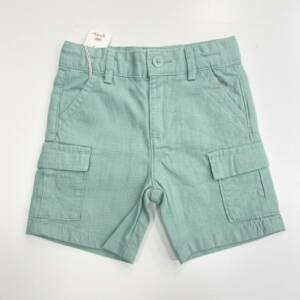 813068-4613 Παιδική βερμούδα λινή, boboli