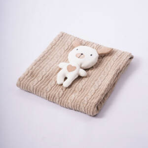 K-401 Βρεφική κουβέρτα πλεχή, ακρυλική, ebita