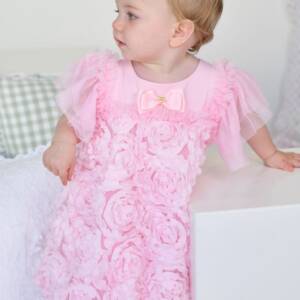 PENNIE FAIRY PINK Βρεφικό φόρεμα με τούλι, angels face