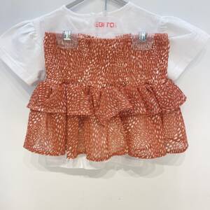 BG-ND8461-23 Βρεφική φούστα σόρτς με βολάν, ativo