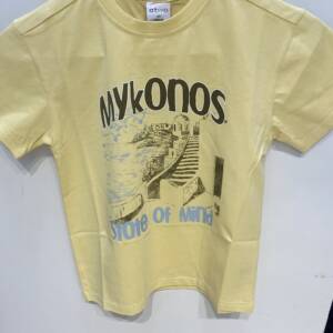 KB-ND8613-41 Παιδικό κοντομάνικο μπλουζάκι με τύπωμα ,ativo