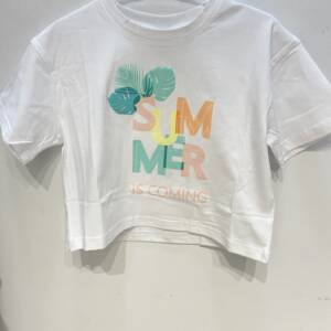 KG-C8940-12 Παιδικό κοντομάνικο μπλουζάκι με στάμπα, ativo