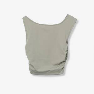 10064656 Παιδικό αμάνικο, crop  μπλουζάκι tiffosi, λευκό