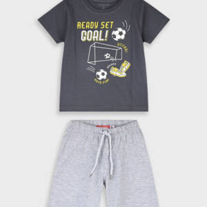 12-226178-0 Παιδικό σετ βερμούδα με τύπωμα μπροστά, energiers