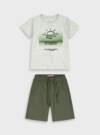 13-226041-0 Παιδικό σετ βερμούδα με τύπωμα, energiers
