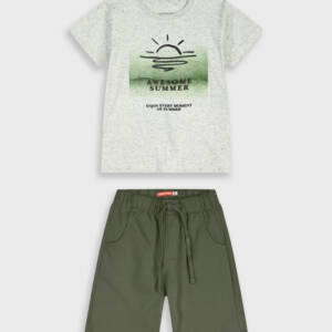 13-226041-0 Παιδικό σετ βερμούδα με τύπωμα, energiers