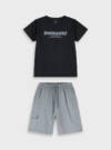 13-226050-0 Παιδικό σετ βερμούδα  με τύπωμα στο μπλουζάκι, energiers
