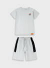 13-226074-0 Παιδικό σετ βερμούδα με τύπωμα στο μπλουζάκι, energiers