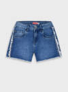 16-226253-2 Παιδικό σόρτς τζιν, με στράς λεπτομέρειες, energiers