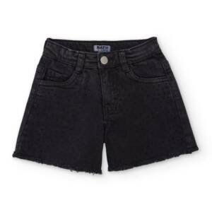 21108195 Παιδικό σορτσάκι τζιν ,ελαστικό, με στράς, nath