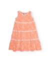 21108698 Παιδικό φόρεμα αμάνικο με κεντήματα, nath