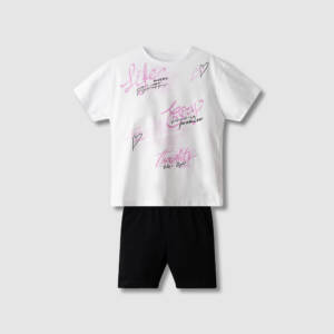 23826 Παιδικό σετ κολάν ποδηλάτου με τύπωμα στο μπλουζάκι, nek