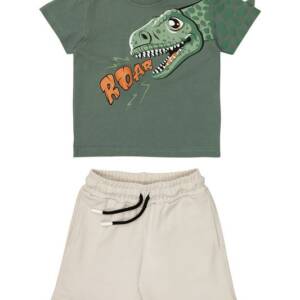 261-1005 Παιδικό σετ βερμούδα με τύπωμα στο μπλουζάκι, sprint