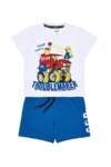 261-1006 Παιδικό σετ βερμούδα με τύπωμα στο μπλουζάκι, sprint